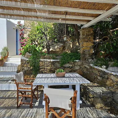 Traditional Village Stone House With Garden - Mykonos וילה