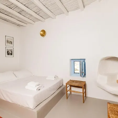 Villa Traditional Village Stone House With Garden - Mykonos Ano Mera