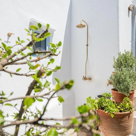 Traditional Village Stone House With Garden - Mykonos Ano Mera