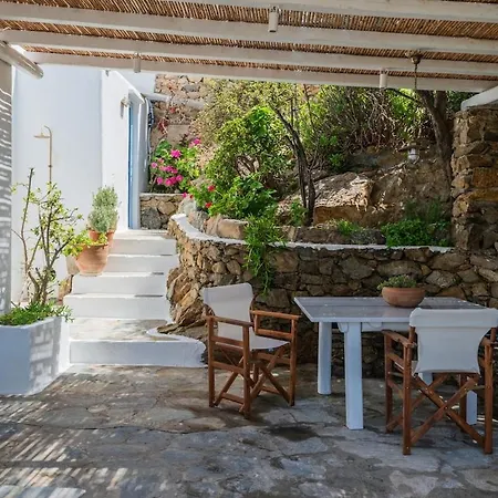 Villa Traditional Village Stone House With Garden - Mykonos
